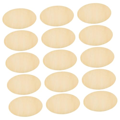 HAPINARY 12pcs Stücke Ovale Holzspäne Holz Zum Basteln Kreisornamente Aus Holz Zum Basteln Leere Holzornamente Runde Holztabletts Zur Dekoration Unvollendetes Holzhandwerk Buchsbaum HAPINARY 12pcs Stücke Ovale Holzspäne Holz Zum Basteln Kreisornamente Aus Holz Zum Basteln Leere Holzornamente Runde Holztabletts Zur Dekoration Unvollendetes Holzhandwerk Buchsbaum von HAPINARY