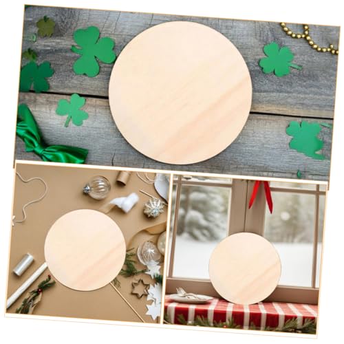 HAPINARY 15 Stück Teiliges Runde Rustikale Holzscheiben zum Diy Bemalen Gravieren Türschild Holzplatten für Handwerk Party Dekorationen Holzkreise HAPINARY 15 Stück Teiliges Runde Rustikale Holzscheiben zum Diy Bemalen Gravieren Türschild Holzplatten für Handwerk Party Dekorationen Holzkreise von HAPINARY
