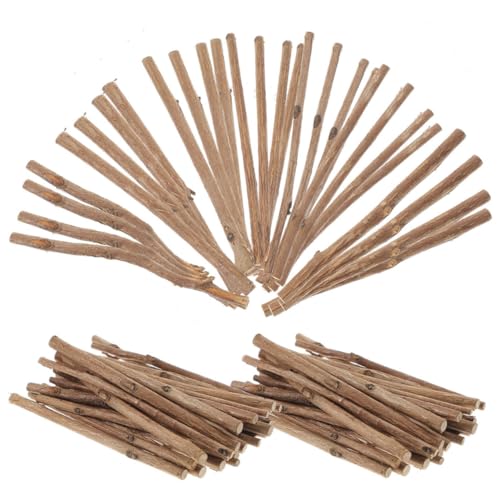 HAPINARY 150 Stück Holzstäbe Robustem Teebaumholz Präzise Stabile Bastelstäbchen für Diy Handwerk Modellbau Kreative Projekte und Fotografie Requisiten HAPINARY 150 Stück Holzstäbe Robustem Teebaumholz Präzise Stabile Bastelstäbchen für Diy Handwerk Modellbau Kreative Projekte und Fotografie Requisiten von HAPINARY