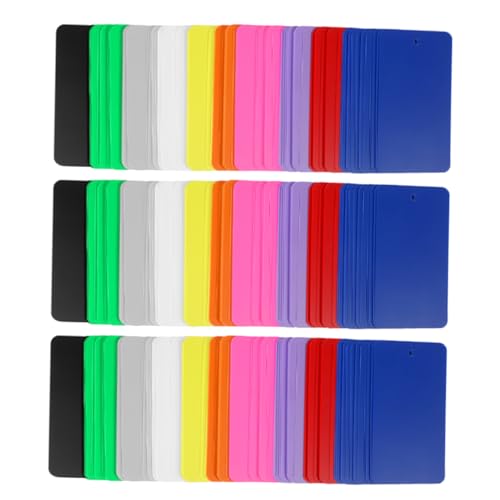 HAPINARY 150 Stück PVC Blanko für Luggage Tags Vielseitig Einsetzbar Schule Büro Supermarkt Lager Garten Frosted Material HAPINARY 150 Stück PVC Blanko für Luggage Tags Vielseitig Einsetzbar Schule Büro Supermarkt Lager Garten Frosted Material von HAPINARY