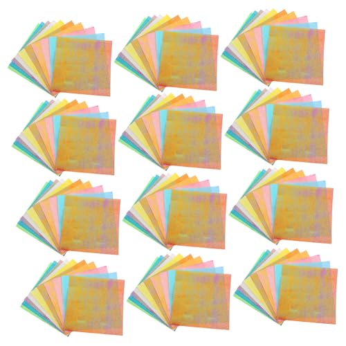 HAPINARY 150 Stück Square Pearlescent Origami Farbiges Origami Farben Origami Paper Kit Leeres Blatt Diy Origami Paper Papier von HAPINARY