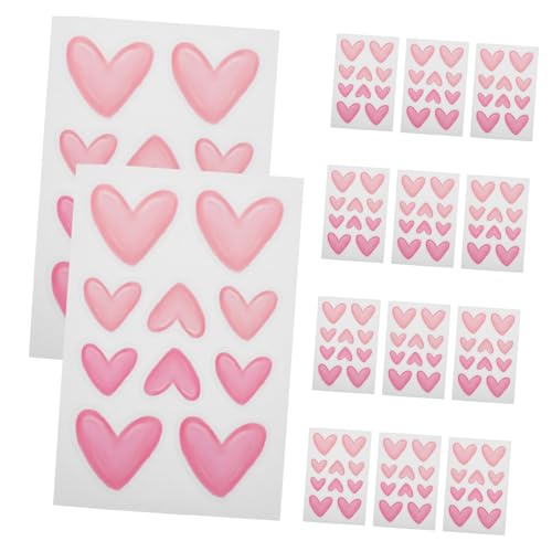 HAPINARY 16 Blatt Selbstklebende Herzform Wandtattoos Rosa Abziehbare Wandsticker für Wohnzimmer Schlafzimmer Hochzeits und Valentinstagdekoration Einfach Anzubringen Teiliges HAPINARY 16 Blatt Selbstklebende Herzform Wandtattoos Rosa Abziehbare Wandsticker für Wohnzimmer Schlafzimmer Hochzeits und Valentinstagdekoration Einfach Anzubringen Teiliges von HAPINARY