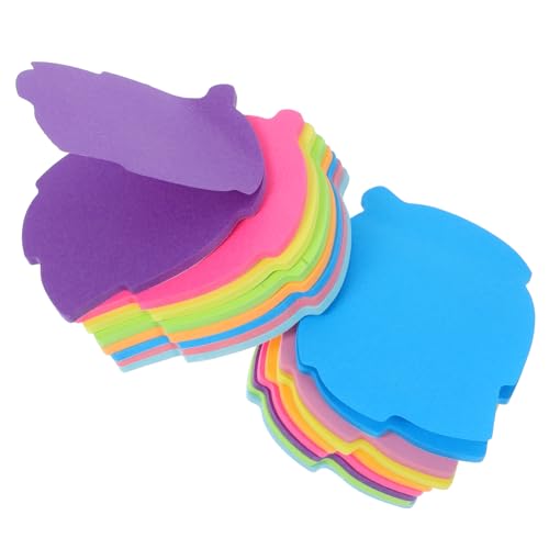 HAPINARY 16 Stück Blatt Haftnotiz Haftnotizblock Selbstklebende Pads Süße Notizblöcke Süße Notizbilder Notizblock-aufkleber Süßer Notizblock Stationäre Lieferungen Memo-notizband Papier von HAPINARY