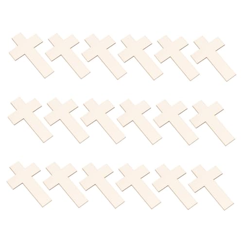 HAPINARY 18 Stück Teiliges Kleine Naturbelassene Holzkreuze zum Basteln Leichte DIY Holzdekoration für Hochzeit Feiertage Handbemalbar Umweltfreundliches Holzstück HAPINARY 18 Stück Teiliges Kleine Naturbelassene Holzkreuze zum Basteln Leichte DIY Holzdekoration für Hochzeit Feiertage Handbemalbar Umweltfreundliches Holzstück von HAPINARY