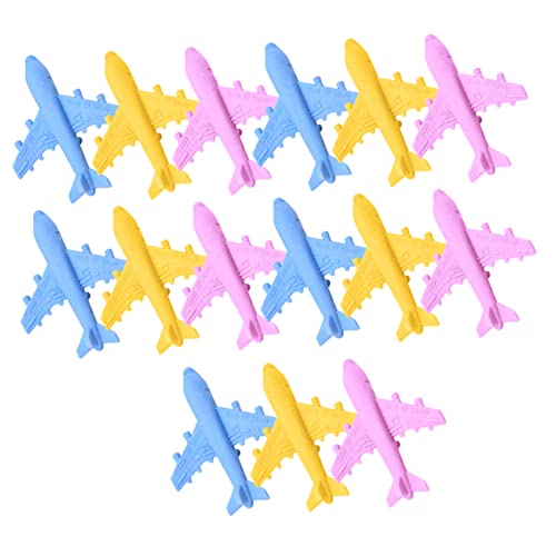 HAPINARY 18 Stück Teiliges Radiergummis für Flugzeug Design Leicht Spielerisch und Praktisch als Schüler Schreibwaren und Mitbringsel Einfach zu Verwenden und Tragbar HAPINARY 18 Stück Teiliges Radiergummis für Flugzeug Design Leicht Spielerisch und Praktisch als Schüler Schreibwaren und Mitbringsel Einfach zu Verwenden und Tragbar von HAPINARY
