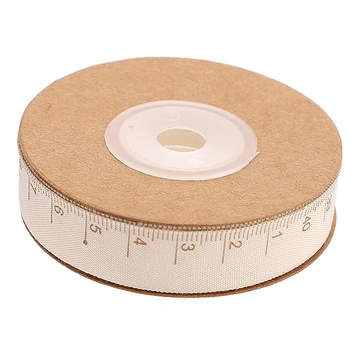 HAPINARY 1Rolle Geschenkband Baumwolle mit Maßstab für DIY Geschenkverpackungen und Bastelprojekte Langlebig und Vielseitig Einsetzbar von HAPINARY