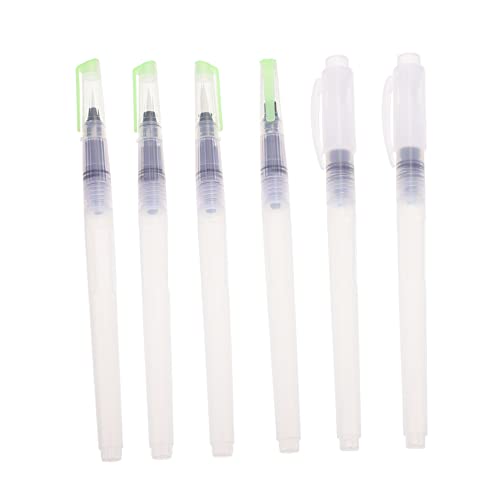 HAPINARY 1Satz Wasserbürstenstifte Aquarell Pinsel mit Wassertank Einfache Druckkontrolle für Wasserfarben Ergonomischer Griff Transparentes Design zur Sichtkontrolle von Wasser HAPINARY 1Satz Wasserbürstenstifte Aquarell Pinsel mit Wassertank Einfache Druckkontrolle für Wasserfarben Ergonomischer Griff Transparentes Design zur Sichtkontrolle von Wasser von HAPINARY