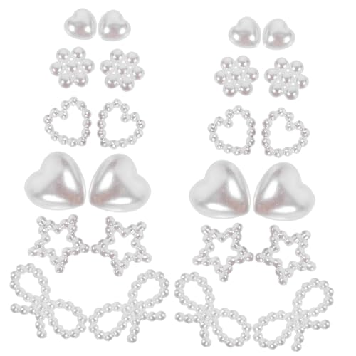 HAPINARY 1Satz Zarter Perlen Schmuck für DIY Nagelkunst mit Herzförmigen und Runden Perlen für Maniküren und Einzigartige Designs HAPINARY 1Satz Zarter Perlen Schmuck für DIY Nagelkunst mit Herzförmigen und Runden Perlen für Maniküren und Einzigartige Designs von HAPINARY