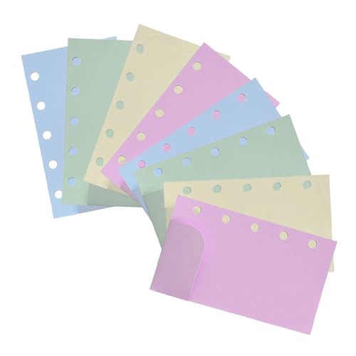 HAPINARY 2 Einlegetaschen, Seitenaufbewahrungstasche, Tragbare Scrapbook Tasche, Einlegetasche Für Budget Ordner, Wiederverwendbare Ordnertasche, Budget Buch Einlage, Mehrzweck Scrapbook von HAPINARY