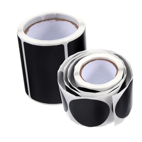 HAPINARY 2 Rollen Aufkleberetiketten, Aufkleberlaschen, Namen, Etikettenaufkleber, Blanko Etiketten, Namensaufkleber Fürs Büro, Farbige Etiketten, Aufkleber, Aufkleberanhänger, von HAPINARY