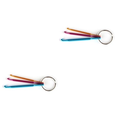 HAPINARY 2 Sets Stricknadeln Bastelgarn Häkelnadel-set Robustes Aluminium 3 Mm 4 Mm 5 Mm Reisefreundlicher Schlüsselanhänger 3 Stück * 2 HAPINARY 2 Sets Stricknadeln Bastelgarn Häkelnadel-set Robustes Aluminium 3 Mm 4 Mm 5 Mm Reisefreundlicher Schlüsselanhänger 3 Stück * 2 von HAPINARY
