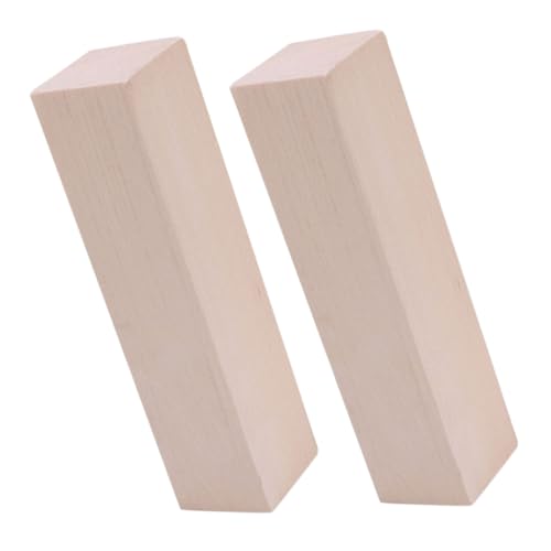 HAPINARY 2 Stück Basswood Schnitzholz Weiches Holz zum Schnitzen für Anfänger DIY Bastelholzklötzchen Unbehandelte Holzstücke für Kreative Handwerksprojekte HAPINARY 2 Stück Basswood Schnitzholz Weiches Holz zum Schnitzen für Anfänger DIY Bastelholzklötzchen Unbehandelte Holzstücke für Kreative Handwerksprojekte von HAPINARY