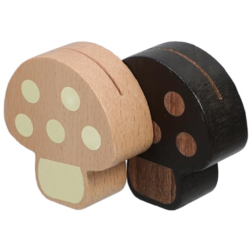 HAPINARY 2 Stück Holz Kartenhalter Minimalistische Tischkartenständer für Fotos Nachrichten und Lesezeichen Vielseitig Einsetzbar für Hochzeiten Partys und Bürodekoration Natur und Vintage HAPINARY 2 Stück Holz Kartenhalter Minimalistische Tischkartenständer für Fotos Nachrichten und Lesezeichen Vielseitig Einsetzbar für Hochzeiten Partys und Bürodekoration Natur und Vintage von HAPINARY