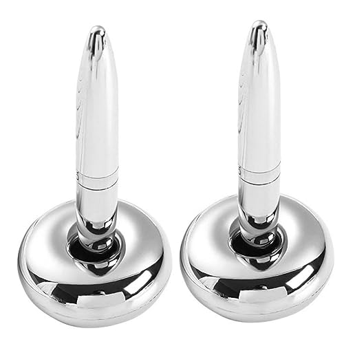 HAPINARY 2 Stück Maglev Kugelschreiber, Stifte Für Frauen, Magnetischer Stift, Professionelle Stifte Für Männer, Geschäftsstifte, Magnet Zappelstift, Stift, Metallstift, Büro von HAPINARY