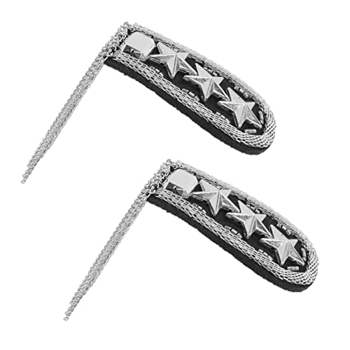 HAPINARY 2 Stück Quaste Escapula Schmuck Schulter Epauletten Kostüm Schulter Abnehmbare Quaste Kette Metall Epaulette Quaste Eisen Schulter Abzeichen Schmuck Epauletten Schulter Metall HAPINARY 2 Stück Quaste Escapula Schmuck Schulter Epauletten Kostüm Schulter Abnehmbare Quaste Kette Metall Epaulette Quaste Eisen Schulter Abzeichen Schmuck Epauletten Schulter Metall von HAPINARY