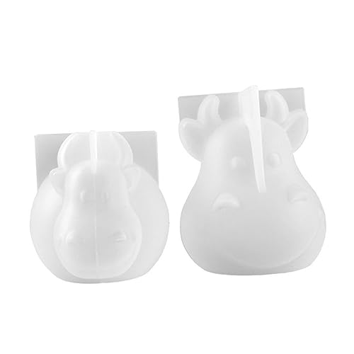 HAPINARY 2 Stück Silikonform Ochsenschimmel für DIY Cartoon Rindermotiv für Epoxidharz Basteln und Schreibtischdekoration Langlebig und Leicht zu Reinigen HAPINARY 2 Stück Silikonform Ochsenschimmel für DIY Cartoon Rindermotiv für Epoxidharz Basteln und Schreibtischdekoration Langlebig und Leicht zu Reinigen von HAPINARY
