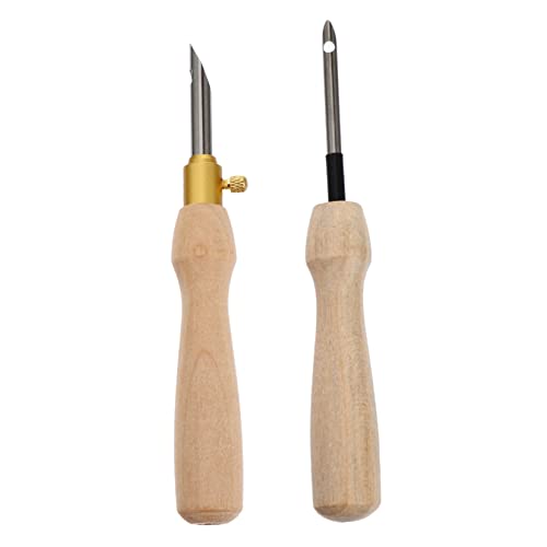 HAPINARY 2 Stück Teiliges Punch Needle Stickerei mit Ergonomischem Holzgriff Langlebige Stanznadel für Erwachsene und Anfänger Reibungsarme Nadel zum Einfachen Sticken und DIY Basteln HAPINARY 2 Stück Teiliges Punch Needle Stickerei mit Ergonomischem Holzgriff Langlebige Stanznadel für Erwachsene und Anfänger Reibungsarme Nadel zum Einfachen Sticken und DIY Basteln von HAPINARY