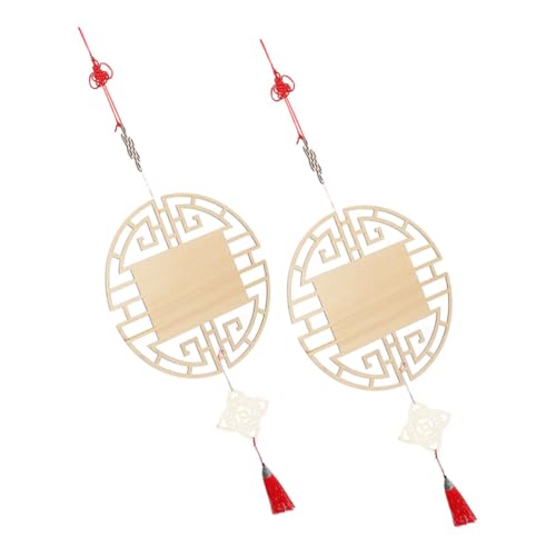 HAPINARY 2 Stück im alten Stil hängen Dekorationen Holzhandwerk Holzanhänger hängender anhänger aus holz chinesisches traditionelles Wandbehänge Pendellanz Baumwollfaden Beige HAPINARY 2 Stück im alten Stil hängen Dekorationen Holzhandwerk Holzanhänger hängender anhänger aus holz chinesisches traditionelles Wandbehänge Pendellanz Baumwollfaden Beige von HAPINARY
