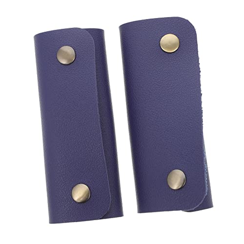 HAPINARY 2 Stücke Leder Griff Tasche Ornament Tragegürtel Tasche Handschutz Geldbörse Griffe Für Die Taschenherstellung Gepäckgriff Wickeltasche Griff Dekompressionsgurt von HAPINARY