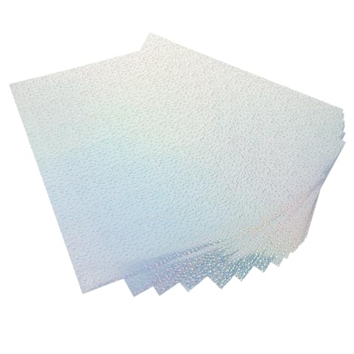 HAPINARY 20 Blatt Holografische Druckpapieretiketten, Selbstklebendes Bedruckbares Papier, Druckeraufkleberpapier, Selbstklebendes Etikett, Namensetikettenaufkleber, Große von HAPINARY