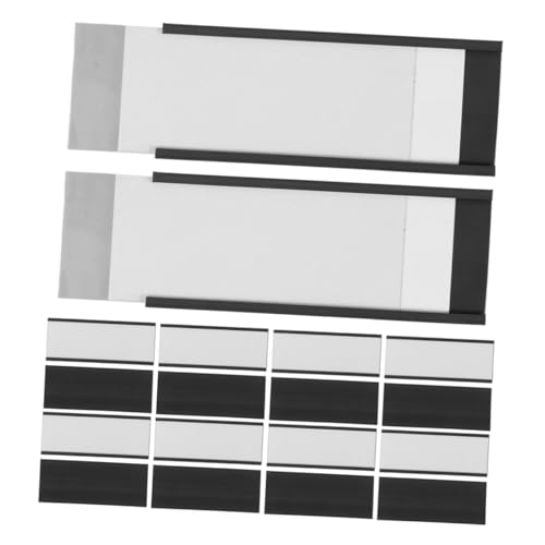 HAPINARY 20 Sätze Magnetischer Etikettenhalter Etikettenclip Drahtschelfetiketthalter Etiketteneinfügungskarten Magnetischer Regaletikettenhalter Warenzeichenhalter Schwarz Papier HAPINARY 20 Sätze Magnetischer Etikettenhalter Etikettenclip Drahtschelfetiketthalter Etiketteneinfügungskarten Magnetischer Regaletikettenhalter Warenzeichenhalter Schwarz Papier von HAPINARY
