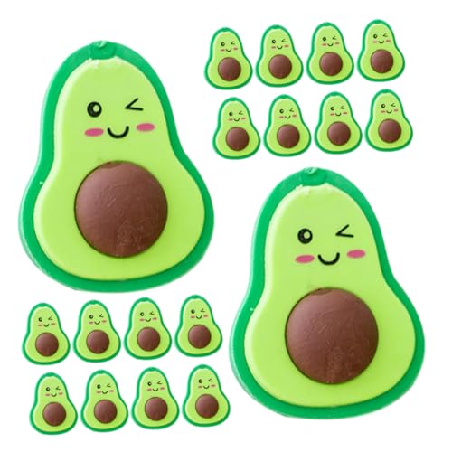 HAPINARY 20 Stück Avocado Radiergummis, Avocado Förmige Zeichenradierer, Bezaubernde Bleistiftradierer, Dekorative Bleistiftradierer, Zeichenzubehör Radiergummis Für Das Klassenzimmer, HAPINARY 20 Stück Avocado Radiergummis, Avocado Förmige Zeichenradierer, Bezaubernde Bleistiftradierer, Dekorative Bleistiftradierer, Zeichenzubehör Radiergummis Für Das Klassenzimmer, von HAPINARY