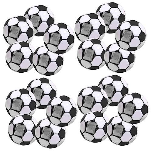 HAPINARY 20 Stück Bleistiftspitzer In Fußballform, Für Schüler, Niedlicher Bleistiftspitzer, Fußball Bleistiftspitzer, Sacapuntas, Fußball Bleistiftspitzer Für Die Schule, Bleistiftform HAPINARY 20 Stück Bleistiftspitzer In Fußballform, Für Schüler, Niedlicher Bleistiftspitzer, Fußball Bleistiftspitzer, Sacapuntas, Fußball Bleistiftspitzer Für Die Schule, Bleistiftform von HAPINARY