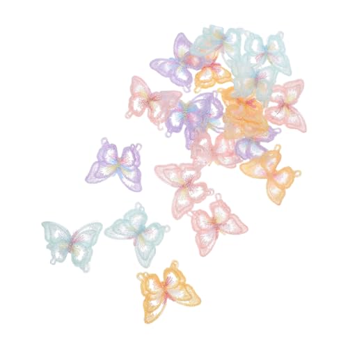 HAPINARY 20 Stück Doppellagige Schmetterling Applikationen Organza Stickerei Aufnäher zum Aufnähen und Aufbügeln für DIY Hochzeitskleider Kleidung Schuhe Taschen Langlebig und Farbecht HAPINARY 20 Stück Doppellagige Schmetterling Applikationen Organza Stickerei Aufnäher zum Aufnähen und Aufbügeln für DIY Hochzeitskleider Kleidung Schuhe Taschen Langlebig und Farbecht von HAPINARY