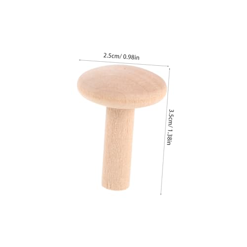 HAPINARY 20 Stück Förmige Holz Dübel aus Naturholz Kleine Runde Holznägel für DIY Basteln Möbelreparatur Modellbau und Handgefertigte Projekte Langlebige und Vielseitige HAPINARY 20 Stück Förmige Holz Dübel aus Naturholz Kleine Runde Holznägel für DIY Basteln Möbelreparatur Modellbau und Handgefertigte Projekte Langlebige und Vielseitige von HAPINARY