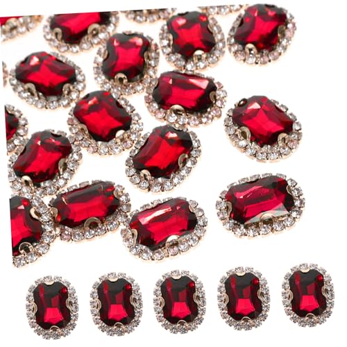 HAPINARY 20 Stück Handnähbohrer, Dekorationszubehör, Dekorativer Strass Zum Aufnähen Auf Glas Strasssteine, Kleidungs Näh Strasssteine, DIY Näh Strasssteine, Glitzernde Kleine Strasssteine HAPINARY 20 Stück Handnähbohrer, Dekorationszubehör, Dekorativer Strass Zum Aufnähen Auf Glas Strasssteine, Kleidungs Näh Strasssteine, DIY Näh Strasssteine, Glitzernde Kleine Strasssteine von HAPINARY