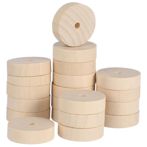 HAPINARY 20 Stück Kleine Holzräder DIY Zubehör Holzräder Bastelmaterial Durchmesser Dicke Innenloch Durchmesser für Modellbau und Kreative Projekte HAPINARY 20 Stück Kleine Holzräder DIY Zubehör Holzräder Bastelmaterial Durchmesser Dicke Innenloch Durchmesser für Modellbau und Kreative Projekte von HAPINARY