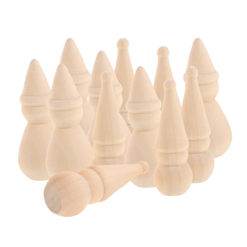 HAPINARY 20 Stück Leere Schneemannfiguren Holz, Unlackiert, Leere Holz-stiftpuppen Zum Basteln Von Weihnachtsdekorationen Und Weihnachts-schneemann-malspielzeug Für Kinder HAPINARY 20 Stück Leere Schneemannfiguren Holz, Unlackiert, Leere Holz-stiftpuppen Zum Basteln Von Weihnachtsdekorationen Und Weihnachts-schneemann-malspielzeug Für Kinder von HAPINARY