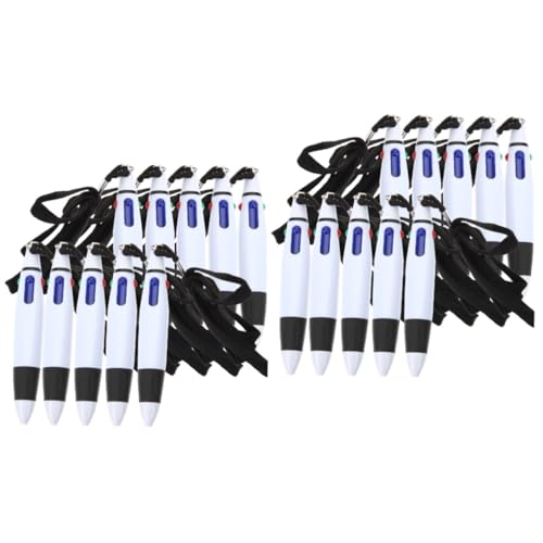HAPINARY 20 Stück Mehrfarbige Kugelschreiber mit Halsband Einziehbare Kugelschreiber für Party Notizen und Markierungen Praktisch und Langlebig HAPINARY 20 Stück Mehrfarbige Kugelschreiber mit Halsband Einziehbare Kugelschreiber für Party Notizen und Markierungen Praktisch und Langlebig von HAPINARY