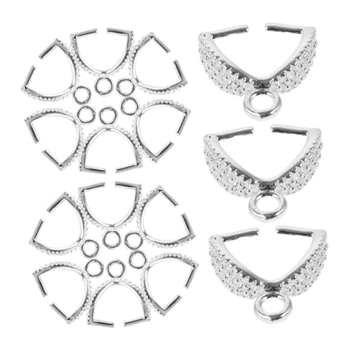 HAPINARY 20 Stück Melonenschnalle Armbandanhänger Verschluss Verbinder Klemmverschluss Charm Verschlüsse Verbinder Bügelverschluss Perlenanhänger Verschlüsse Schmuckanhänger von HAPINARY
