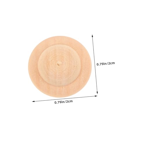 HAPINARY 20 Stück Teiliges DIY Holzpuppen Hüte Unbemalt Kreative Bastel kappen für Mädchen Blanke Holzpuppen Mützen Fördert Künstlerischen Ausdruck für Gruppen Partyaktivitäten HAPINARY 20 Stück Teiliges DIY Holzpuppen Hüte Unbemalt Kreative Bastel kappen für Mädchen Blanke Holzpuppen Mützen Fördert Künstlerischen Ausdruck für Gruppen Partyaktivitäten von HAPINARY