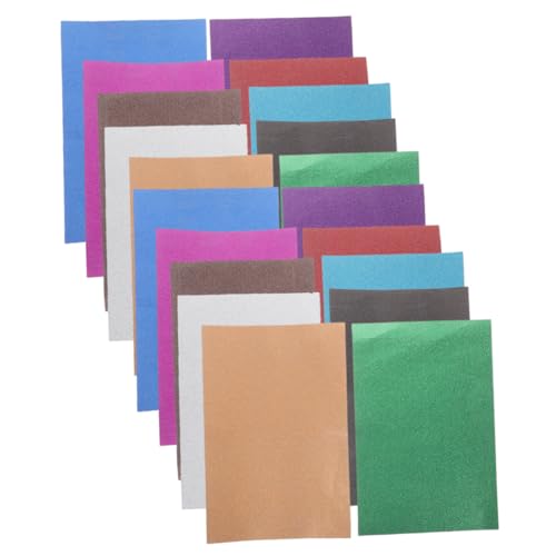 HAPINARY 20 Stück Teiliges Glitter Cardstock Papier Buntes Glitzer Bastelpapier Glattes Vielseitiges DIY Handicraft Paper für Scrapbooking Kartenherstellung und Dekoration HAPINARY 20 Stück Teiliges Glitter Cardstock Papier Buntes Glitzer Bastelpapier Glattes Vielseitiges DIY Handicraft Paper für Scrapbooking Kartenherstellung und Dekoration von HAPINARY
