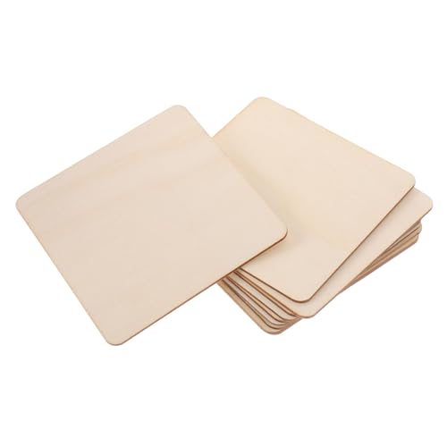 HAPINARY 20 Stück Teiliges Set Quadratische Holzstücke mit Abgerundeten Ecken Unbehandelte Blanko Holzplatten zum Schnitzen Basteln Holzbrandmalerei und Diy Dekoration für Kreative HAPINARY 20 Stück Teiliges Set Quadratische Holzstücke mit Abgerundeten Ecken Unbehandelte Blanko Holzplatten zum Schnitzen Basteln Holzbrandmalerei und Diy Dekoration für Kreative von HAPINARY