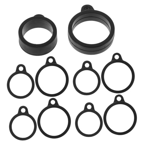 HAPINARY 20 Stück Teiliges Silikon Anhängerring Verlust Riemenringe für Schlüsselanhänger und Zubehör Tragbare Hängeringe zum Befestigen und Dekorieren von Gegenständen HAPINARY 20 Stück Teiliges Silikon Anhängerring Verlust Riemenringe für Schlüsselanhänger und Zubehör Tragbare Hängeringe zum Befestigen und Dekorieren von Gegenständen von HAPINARY