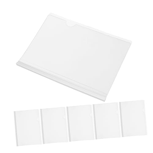 HAPINARY 20 Stück Teiliges Slide Binder aus Robustem Kunststoff Transparente Berichtsmappen mit Sicherem Klemmsystem für Büro und Heimgebrauch Langlebig und Dokumentensicher Praktische HAPINARY 20 Stück Teiliges Slide Binder aus Robustem Kunststoff Transparente Berichtsmappen mit Sicherem Klemmsystem für Büro und Heimgebrauch Langlebig und Dokumentensicher Praktische von HAPINARY