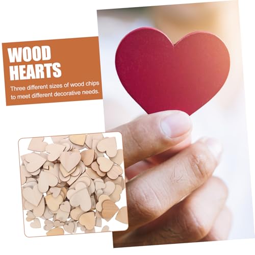 HAPINARY 200 Stück Holzherzen zum Basteln Unbehandelte Holzscheiben Natürliche Holzstücke für DIY Hochzeitsdeko Streudeko Valentinstag und Kreative Handwerksprojekte HAPINARY 200 Stück Holzherzen zum Basteln Unbehandelte Holzscheiben Natürliche Holzstücke für DIY Hochzeitsdeko Streudeko Valentinstag und Kreative Handwerksprojekte von HAPINARY