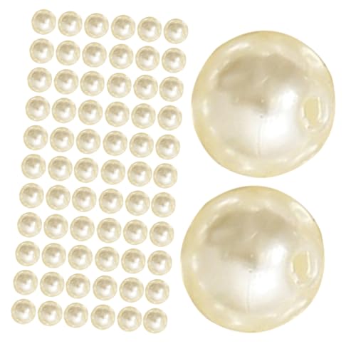 HAPINARY 200 Stück Perlen, Abs-imitationsperlen, Runde Weiße Perlen Mit Löchern Für Die Herstellung Von Diy-schmuck, Armbänder, Bastelprojekte HAPINARY 200 Stück Perlen, Abs-imitationsperlen, Runde Weiße Perlen Mit Löchern Für Die Herstellung Von Diy-schmuck, Armbänder, Bastelprojekte von HAPINARY