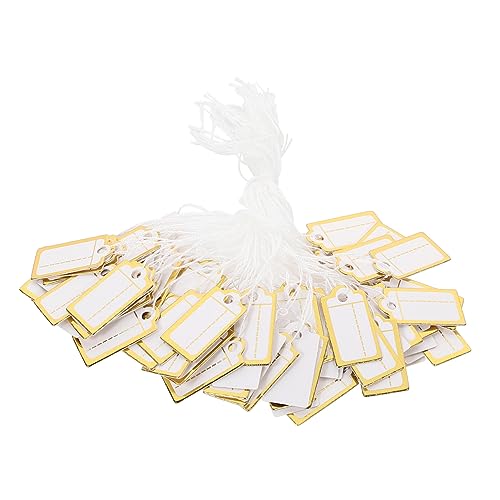 HAPINARY 200 Stück Preisschilder, Schmuckanhänger, Kleideranhänger, Etiketten, Ladenanhänger, Warenanhänger, Schmuckpreisschilder, Kleidungsanhänger, Schmucketiketten, Massen HAPINARY 200 Stück Preisschilder, Schmuckanhänger, Kleideranhänger, Etiketten, Ladenanhänger, Warenanhänger, Schmuckpreisschilder, Kleidungsanhänger, Schmucketiketten, Massen von HAPINARY