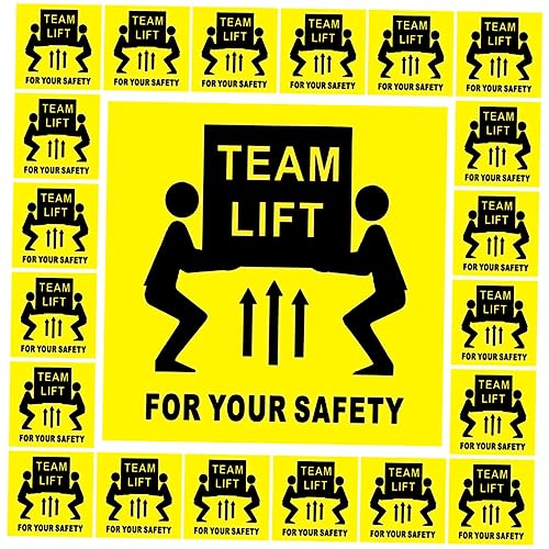 HAPINARY 200 Stück Team Lift Aufkleber Warnetiketten für Schwere Objekte Selbstklebende Versandetiketten für Sichere Handhabung im Lager und Beim Transport HAPINARY 200 Stück Team Lift Aufkleber Warnetiketten für Schwere Objekte Selbstklebende Versandetiketten für Sichere Handhabung im Lager und Beim Transport von HAPINARY