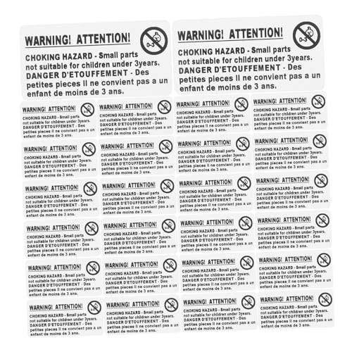 HAPINARY 200 Stück Warnaufkleber Choking Labels Selbstklebend Erstickungs Sicherheitsaufkleber für Versandverpackungen und Spielzeugteile Langlebige Haftetiketten für Umfassenden Schutz HAPINARY 200 Stück Warnaufkleber Choking Labels Selbstklebend Erstickungs Sicherheitsaufkleber für Versandverpackungen und Spielzeugteile Langlebige Haftetiketten für Umfassenden Schutz von HAPINARY
