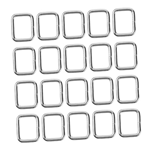 HAPINARY 20 stücke Silber Schnallen D Gurtband Befestigungen 35 * 28MM Einrichtung für Gürtel Rucksäcke Sport Pet Zubehör HAPINARY 20 stücke Silber Schnallen D Gurtband Befestigungen 35 * 28MM Einrichtung für Gürtel Rucksäcke Sport Pet Zubehör von HAPINARY