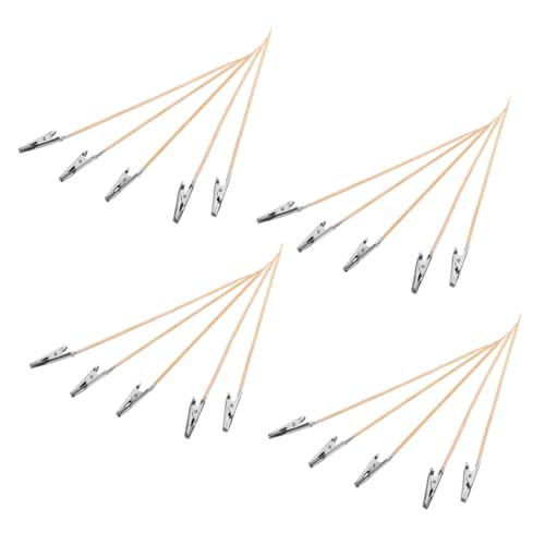 HAPINARY 20Stücke Modell Malerei Clips Alligator Clip für Airbrush und Bastelprojekte für Miniaturmodellbau und Präzises Sprühen von HAPINARY