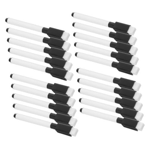 HAPINARY Praktisches Dry Erase Marker-set 20-teilig Whiteboard-marker Mit Radiergummi Löschbares Stifte-set Mini-löschstifte Zeichenstifte Vielseitig Einsetzbar Für Büro Schule Und Zuhause von HAPINARY