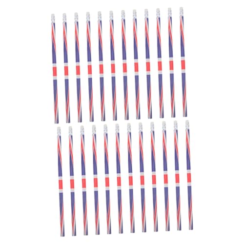 HAPINARY 24 Stück Teiliges Bunte Holzbuntstifte mit Radiergummi Lang Uk Flaggenmotiv Leicht Anspitzbar Schreibstarke Schul und Büro Stifte für Schüler und Klassenzimmer HAPINARY 24 Stück Teiliges Bunte Holzbuntstifte mit Radiergummi Lang Uk Flaggenmotiv Leicht Anspitzbar Schreibstarke Schul und Büro Stifte für Schüler und Klassenzimmer von HAPINARY