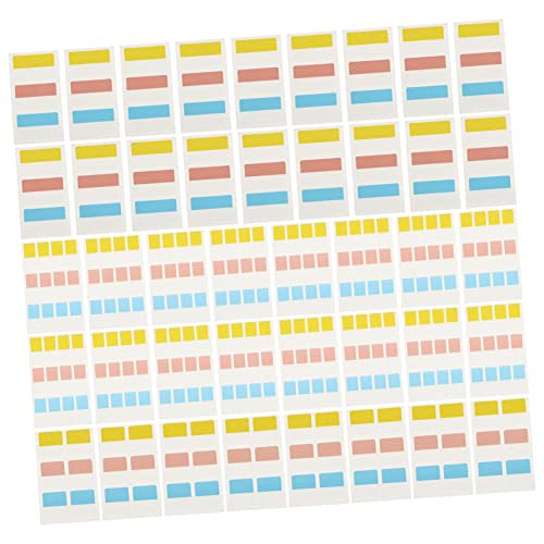 HAPINARY 240 Stück Multi Funktion Haftnotizen Tearable Memos Selbstklebende Index Sticker für Büro und Zuhause für Organisation und Notizen und Praktisch von HAPINARY