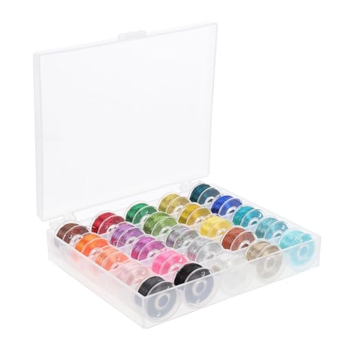 HAPINARY 25 Stück Stickgarn für DIY Embroidery Bunte Strapazierfähige Garne für Handarbeiten für Kleidung Quilten und Handstricken für Anfänger und Profis Strängen Gefertigt Robust und von HAPINARY